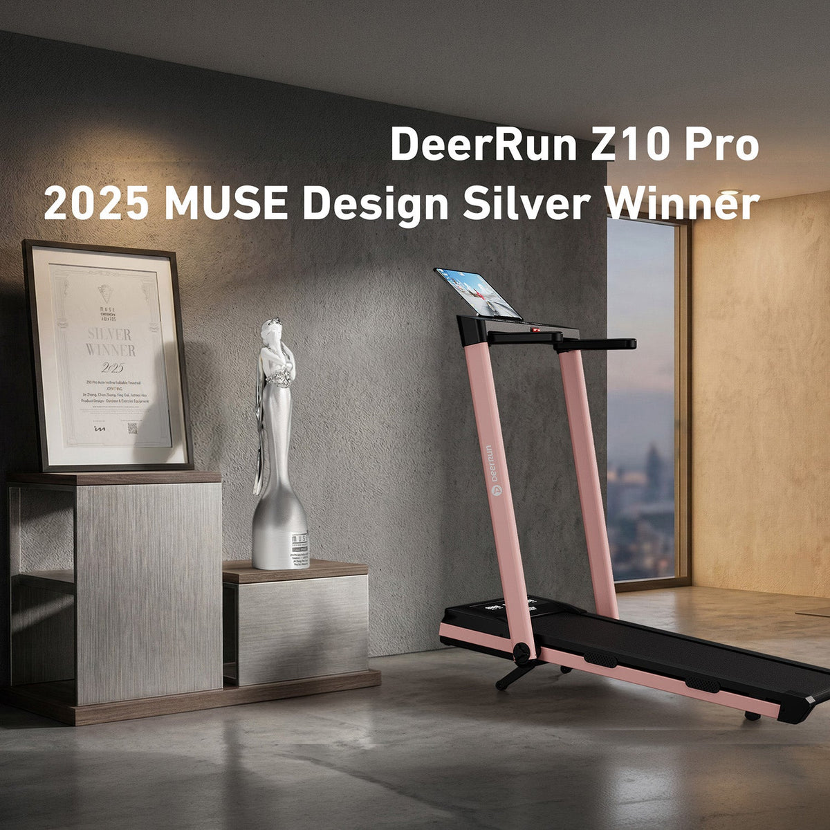 DeerRun Z10 Pro Muse Type treadmill pink - image 5