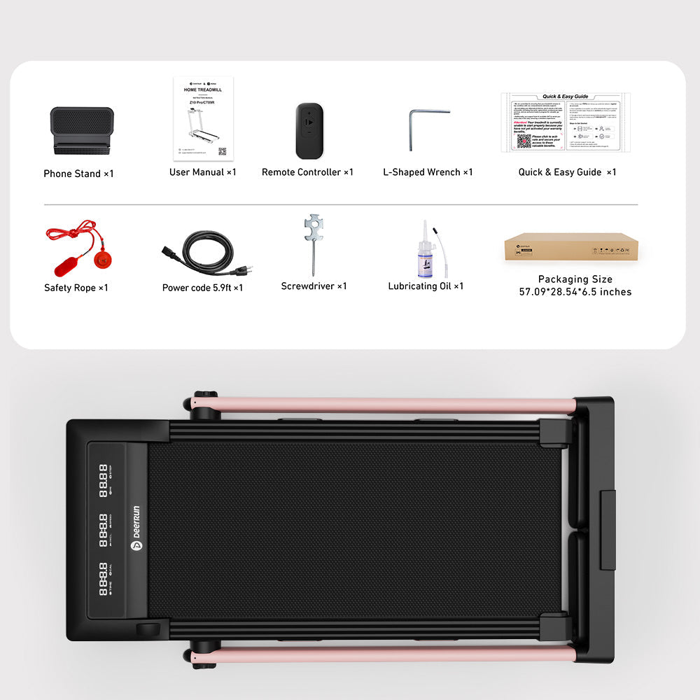 DeerRun Z10 Pro Muse Type treadmill pink - image 23